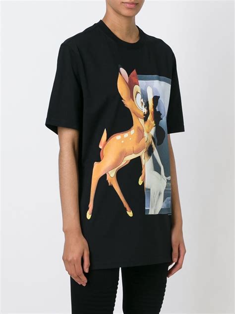 givenchy bambi print|givenchy disney t shirt.